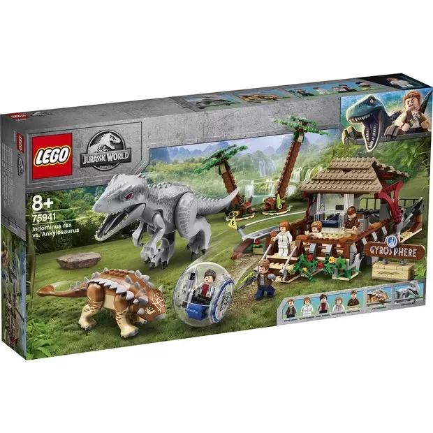 LEGO 75941 JURASSIC WORLD INDOMINUS REX VS. ANKYLOSAURUS
