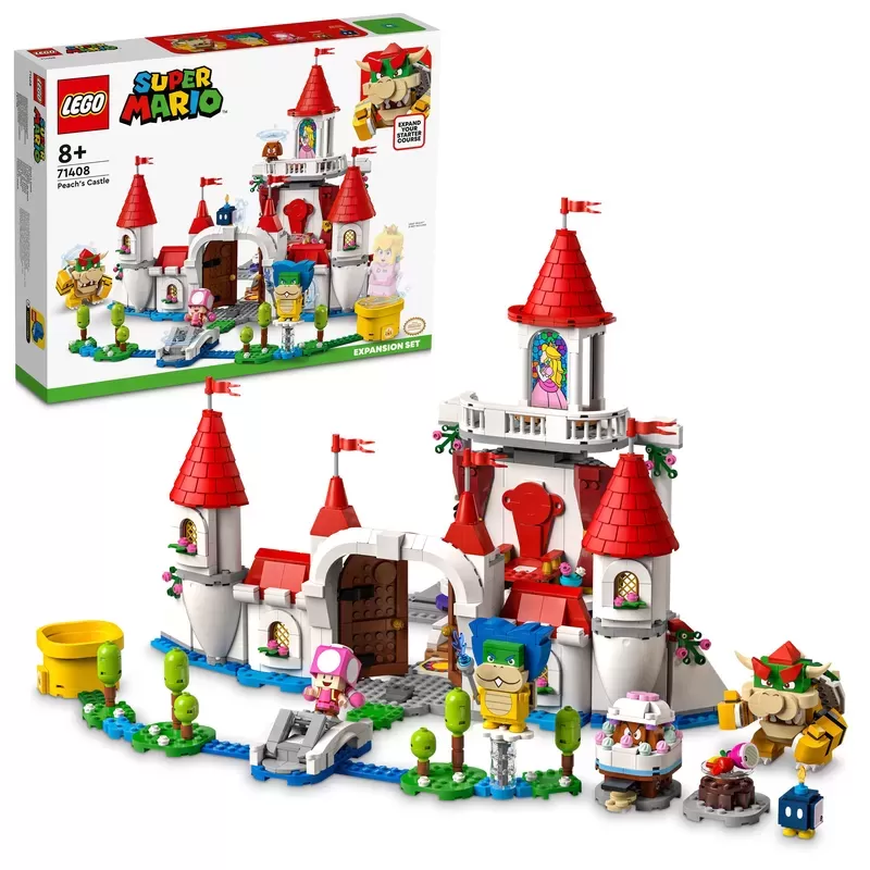 LEGO 71408 SUPER MARIO PEACH'S CASTLE EXPANSION SET