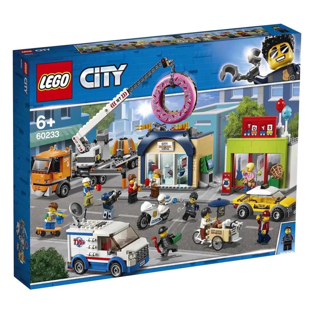 LEGO 60233 CITY DONUT SHOP OPENING