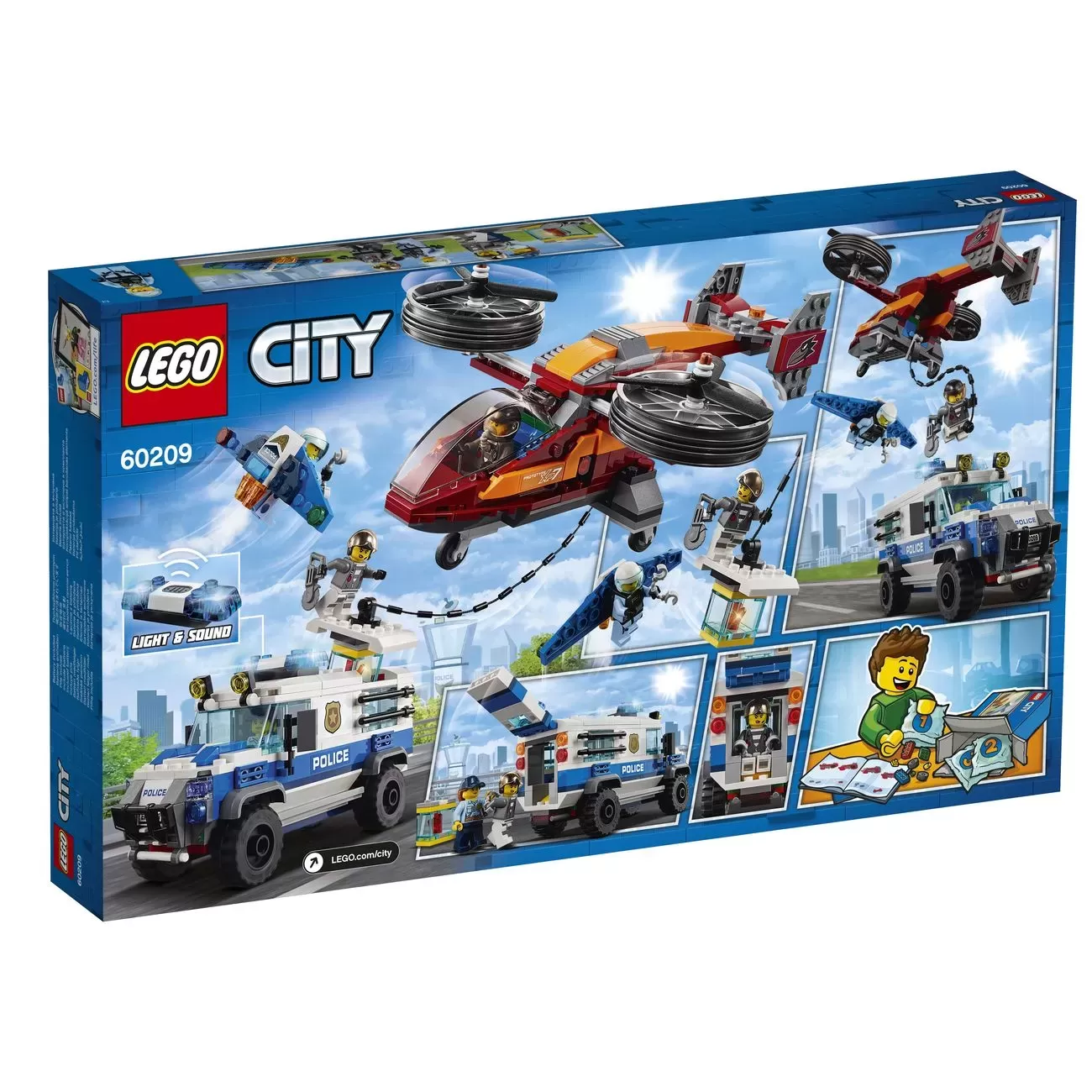 LEGO CITY SKY POLICE DIAMOND HEIST 60209