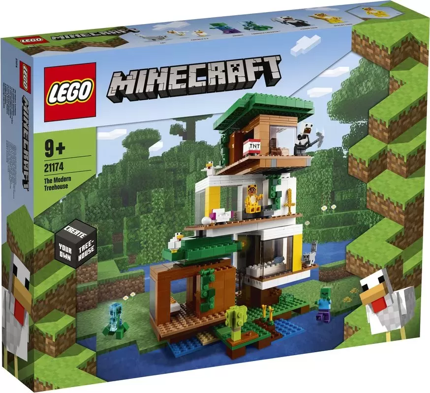 LEGO MINECRAFT 21174 THE MODERN TREEHOUSE