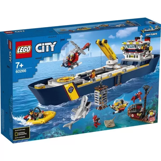 LEGO 60266 CITY OCEAN EXPLORATION SHIP