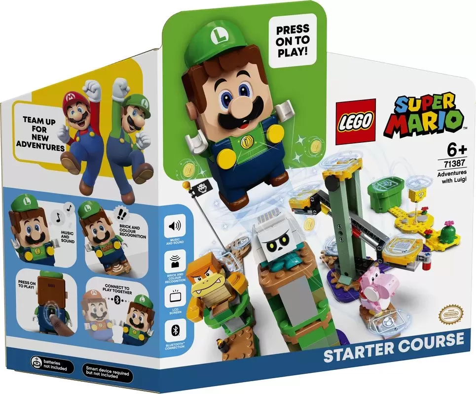 LEGO 71387 SUPER MARIO ADVENTURES WITH LUIGI STARTER COURSE