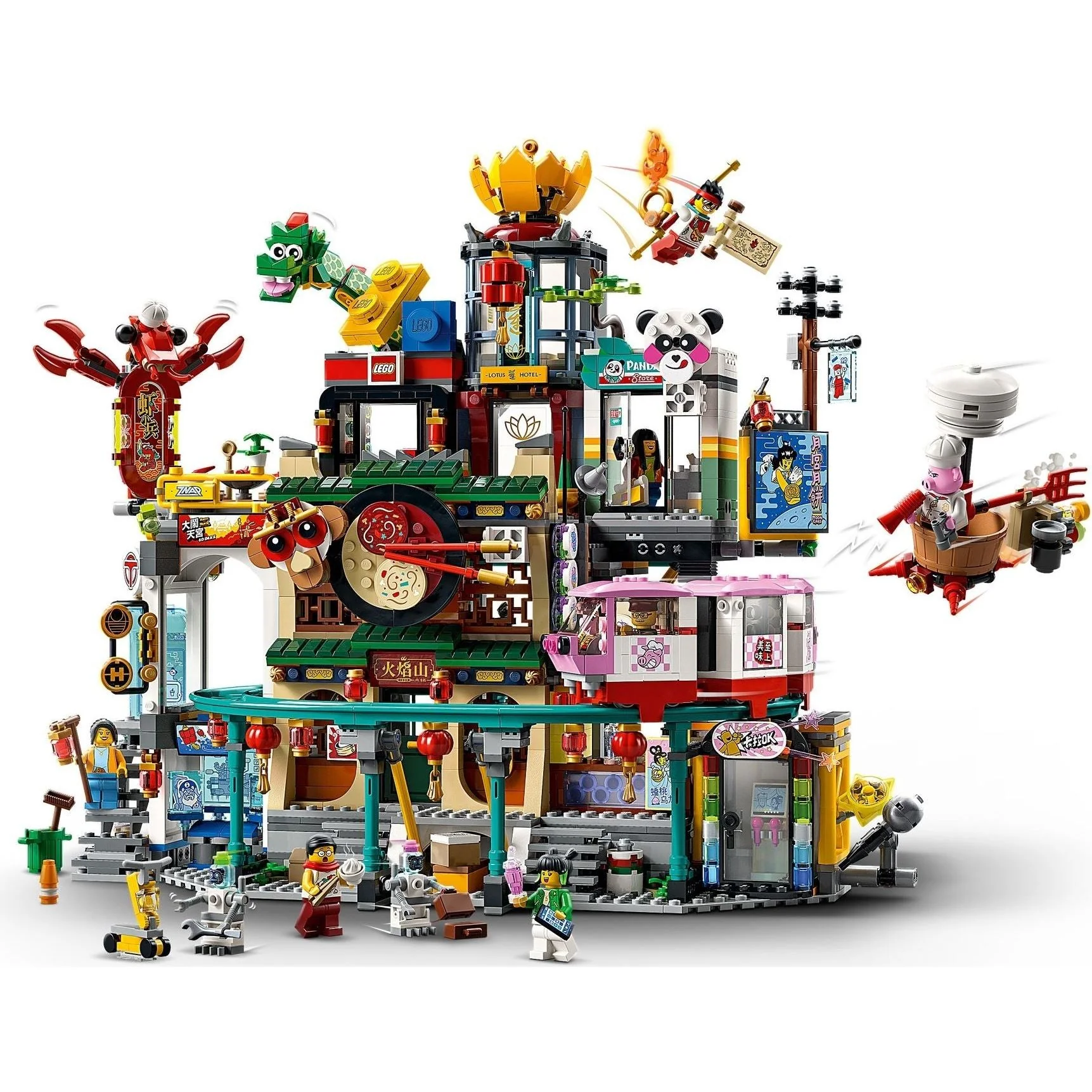 LEGO Monkie Kid 80036 The City of Lanterns