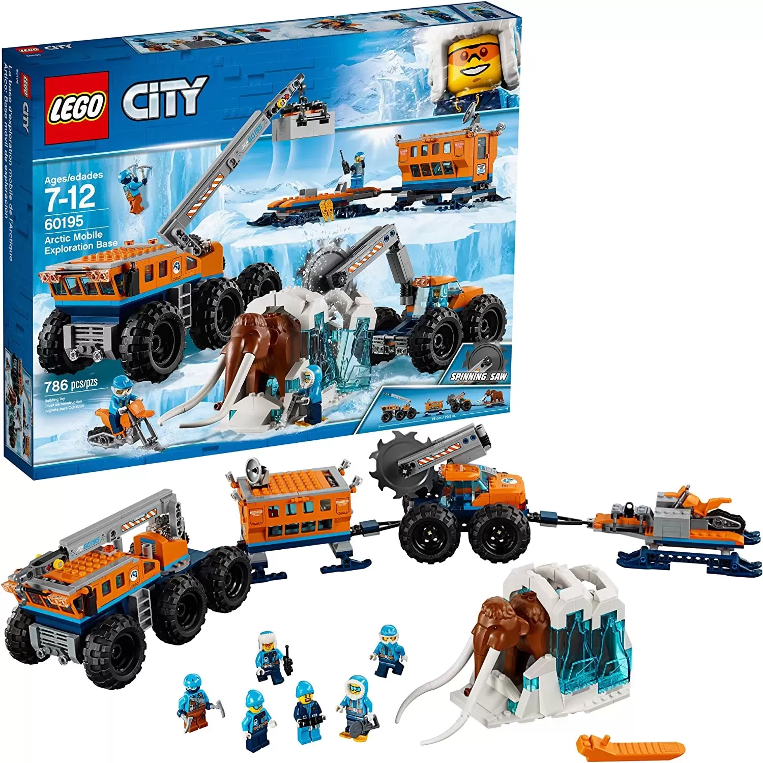 LEGO CITY ARCTIC MOBILE EXPLORATION BASE 60195