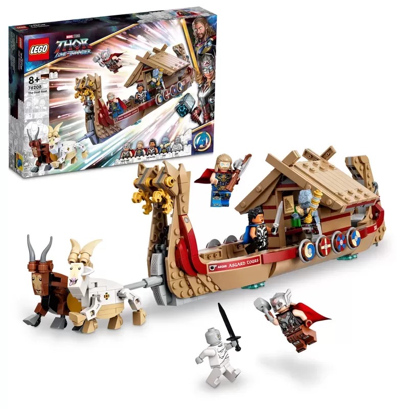 LEGO 76208 SUPER HEROES MARVEL THOR THE GOAT BOAT