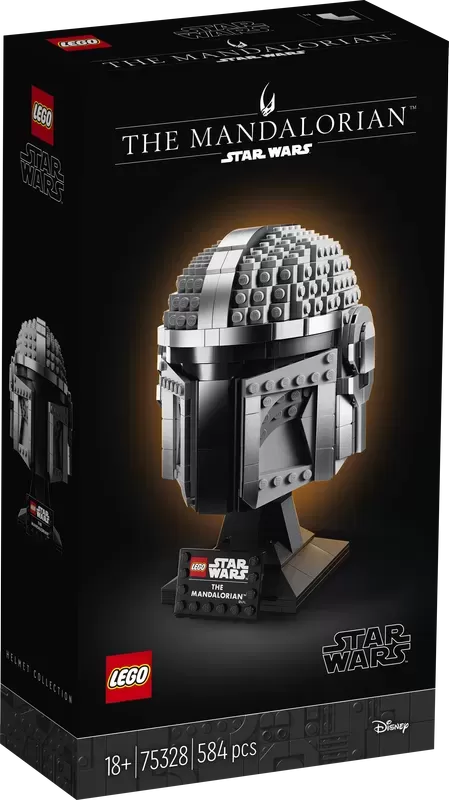 LEGO 75328 STAR WARS THE MANDALORIAN HELMET