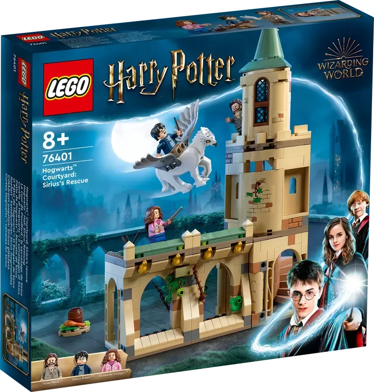 LEGO® 76401 HARRY POTTER™ HOGWARTS™ COURTYARD: SIRIUS’S RESCUE BUILDING KIT