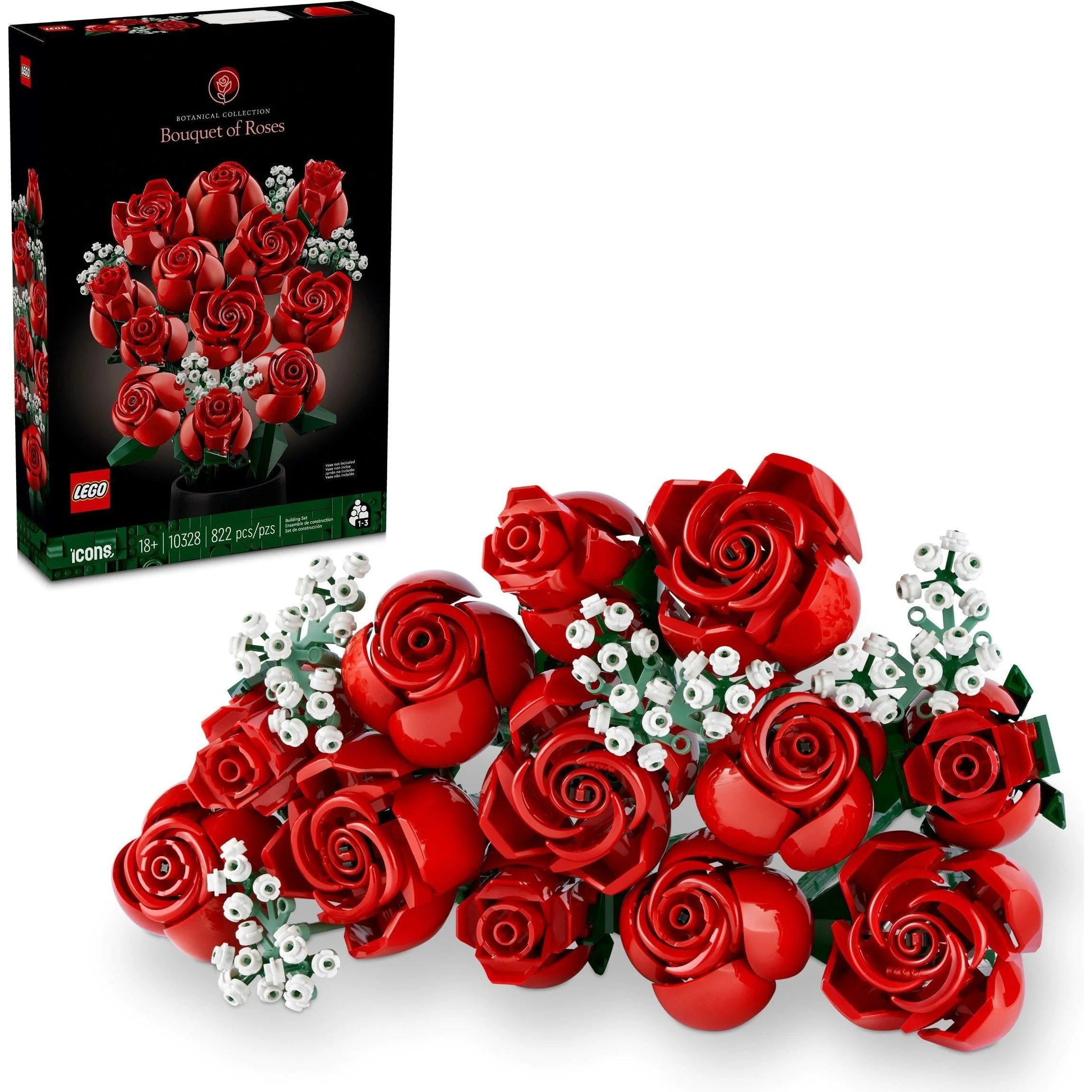 LEGO Botanical Collection 10328 Bouquet of Roses