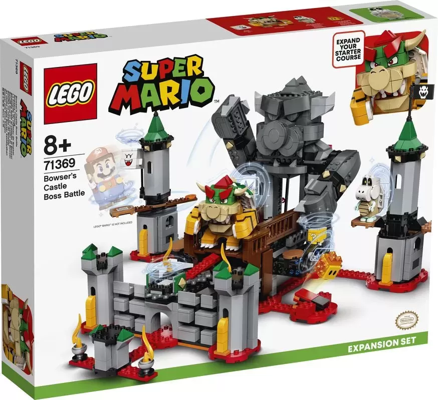 LEGO 71369 SUPER MARIO BOWSERS CASTLE BOSS BATTLE EXPANSION SET