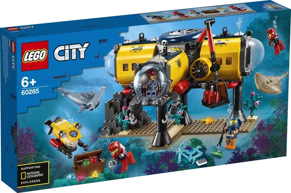 LEGO 60265 CITY OCEAN EXPLORATION BASE