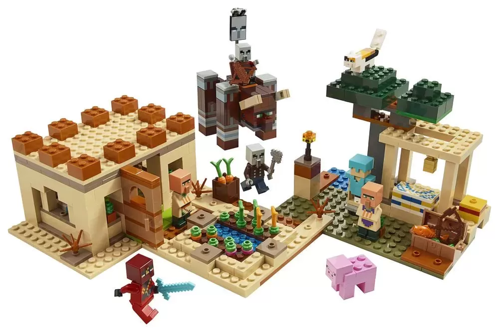 LEGO 21160 MINECRAFT THE ILLAGER RAID