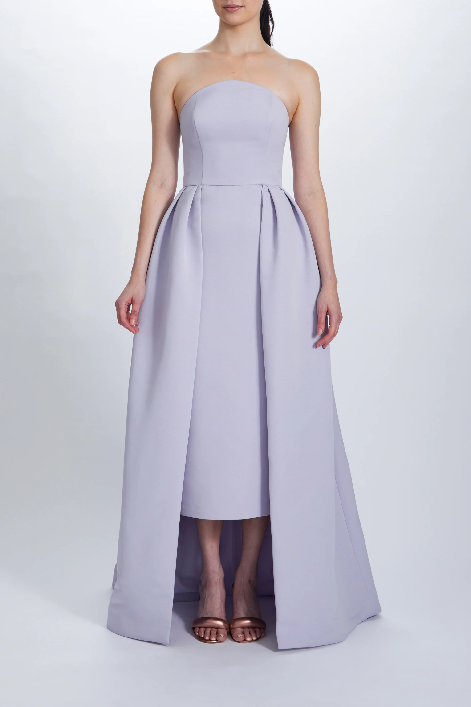 Faille Tea-Length Dress
