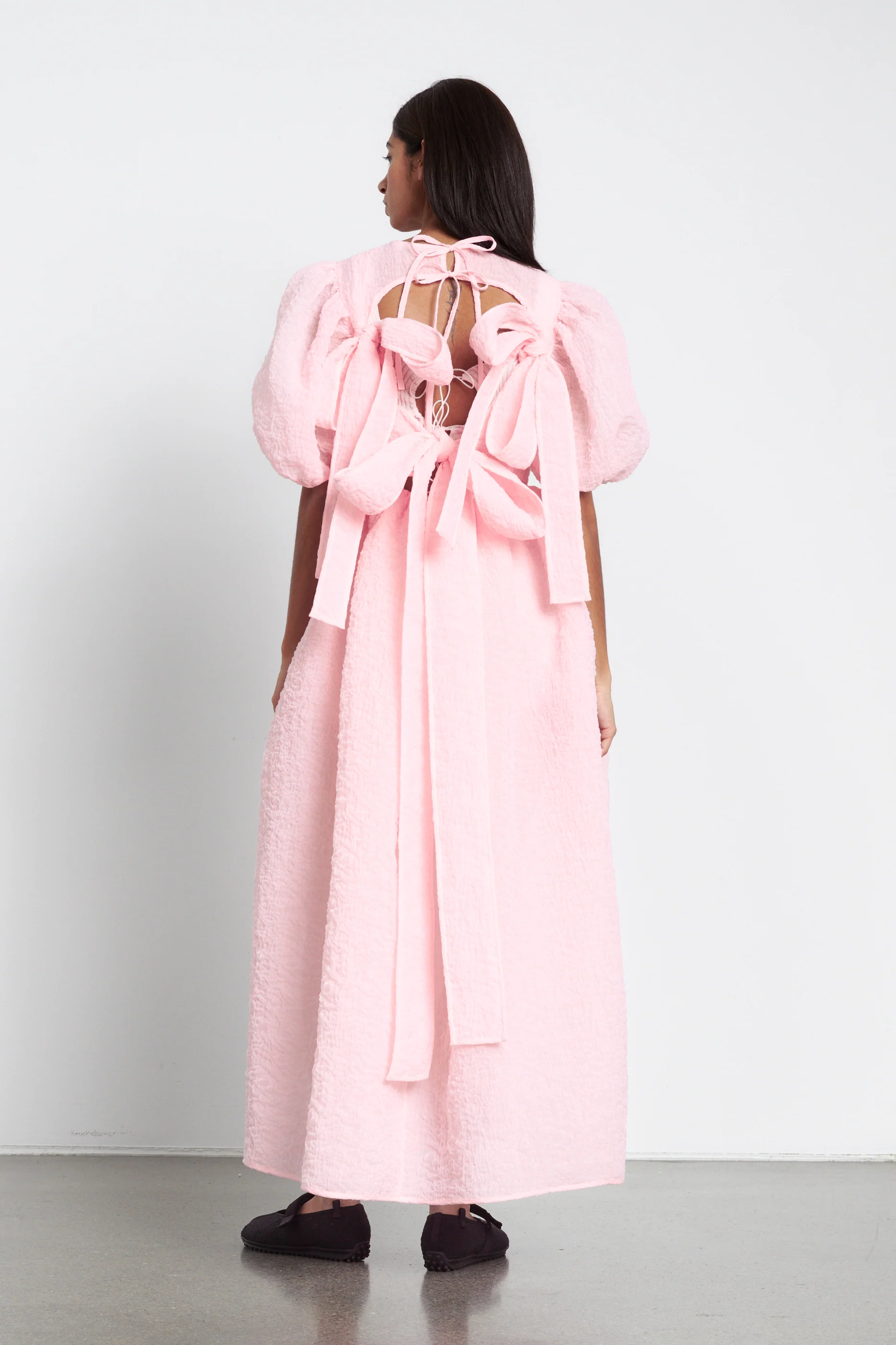 ULANI | DRESS WINTERMERE MATELASS… ROSEWATER