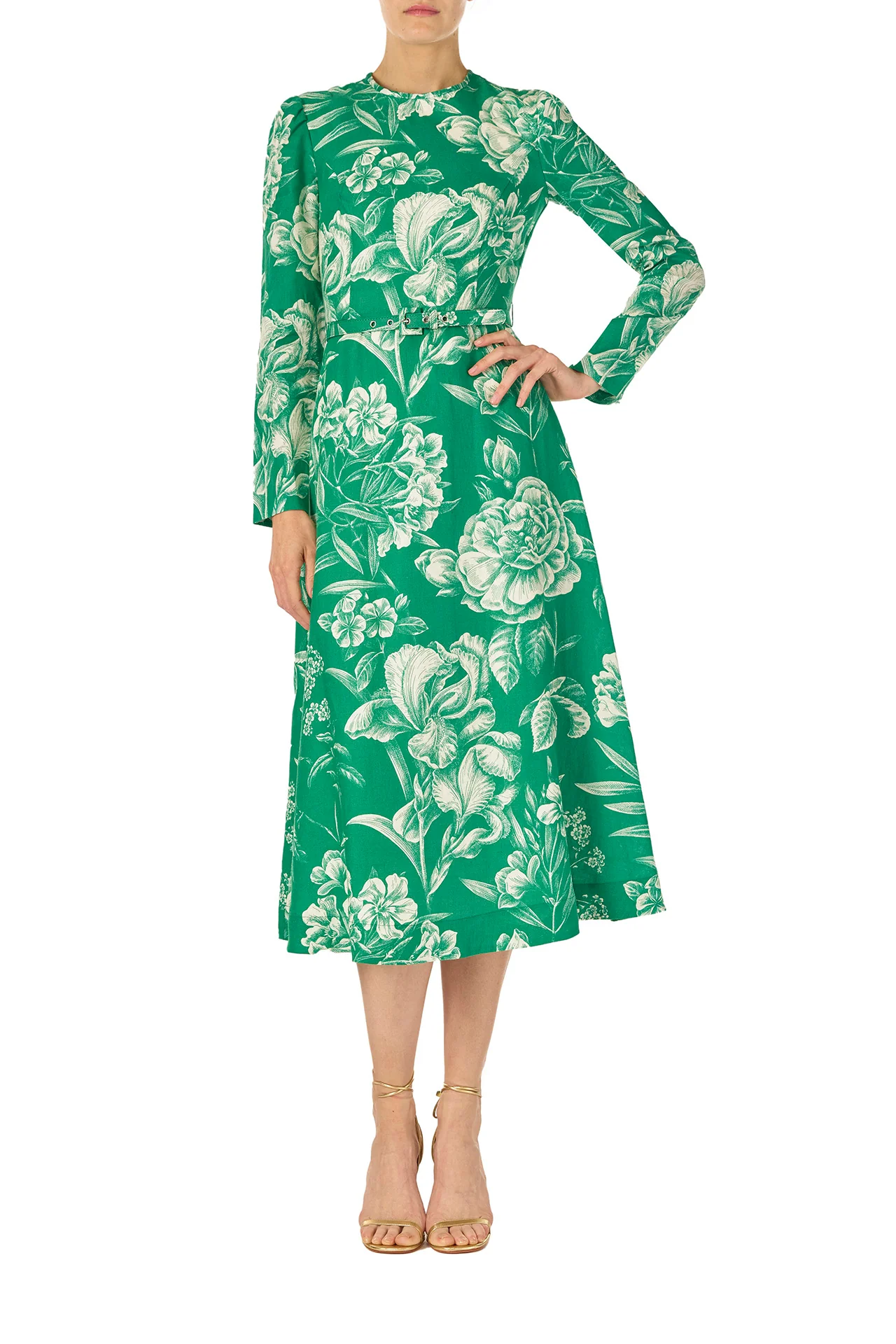 Long Sleeve Floral Day Dress