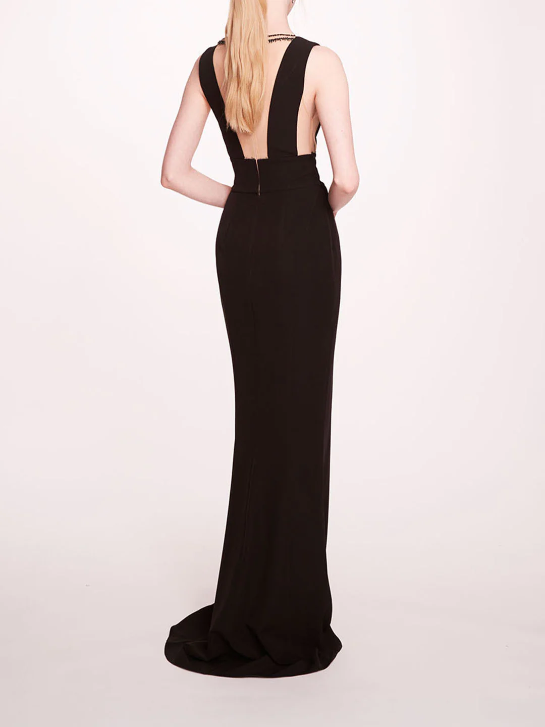 Jewel Embellished Column Gown