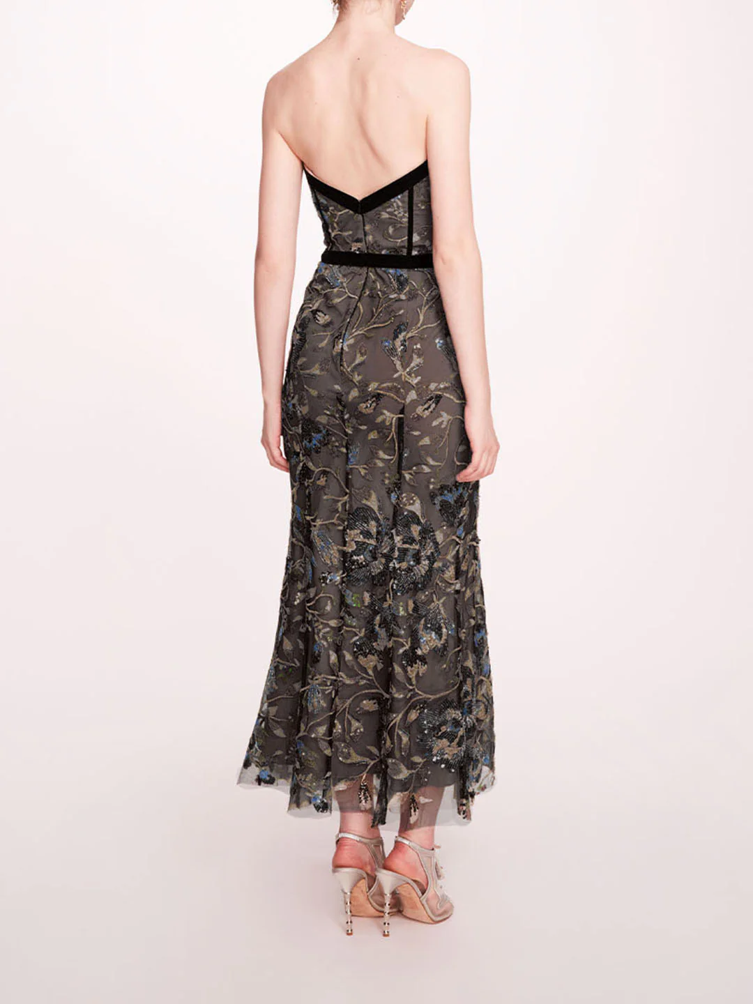 Climbing Vines Midi Dress