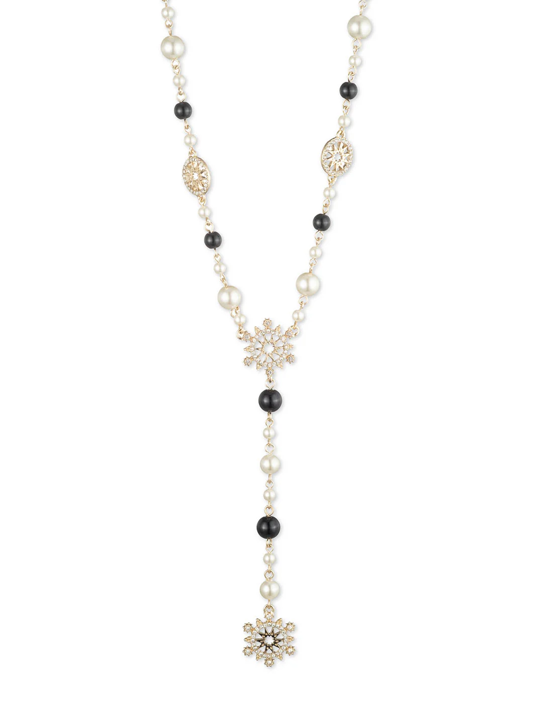 Pearl Y Necklace