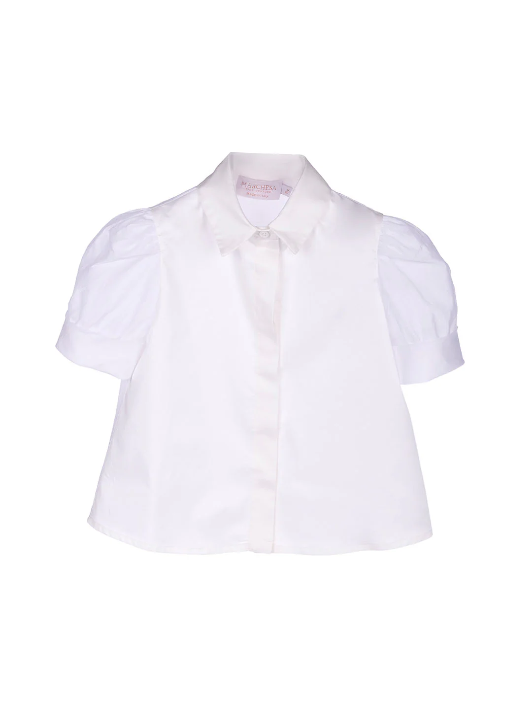 Cotton Puff Sleeve Top