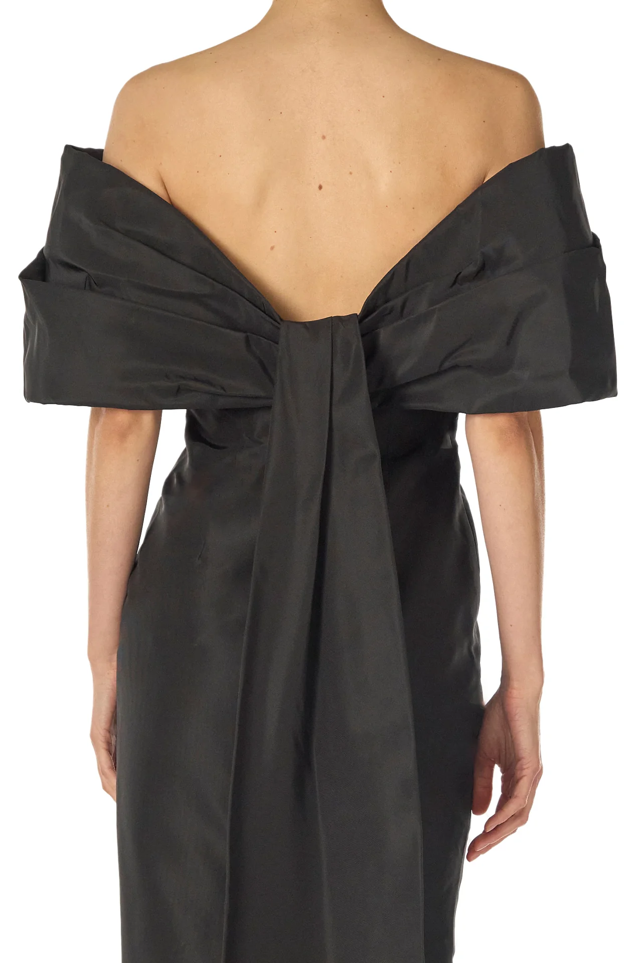 Off-The-Shoulder Column Dress