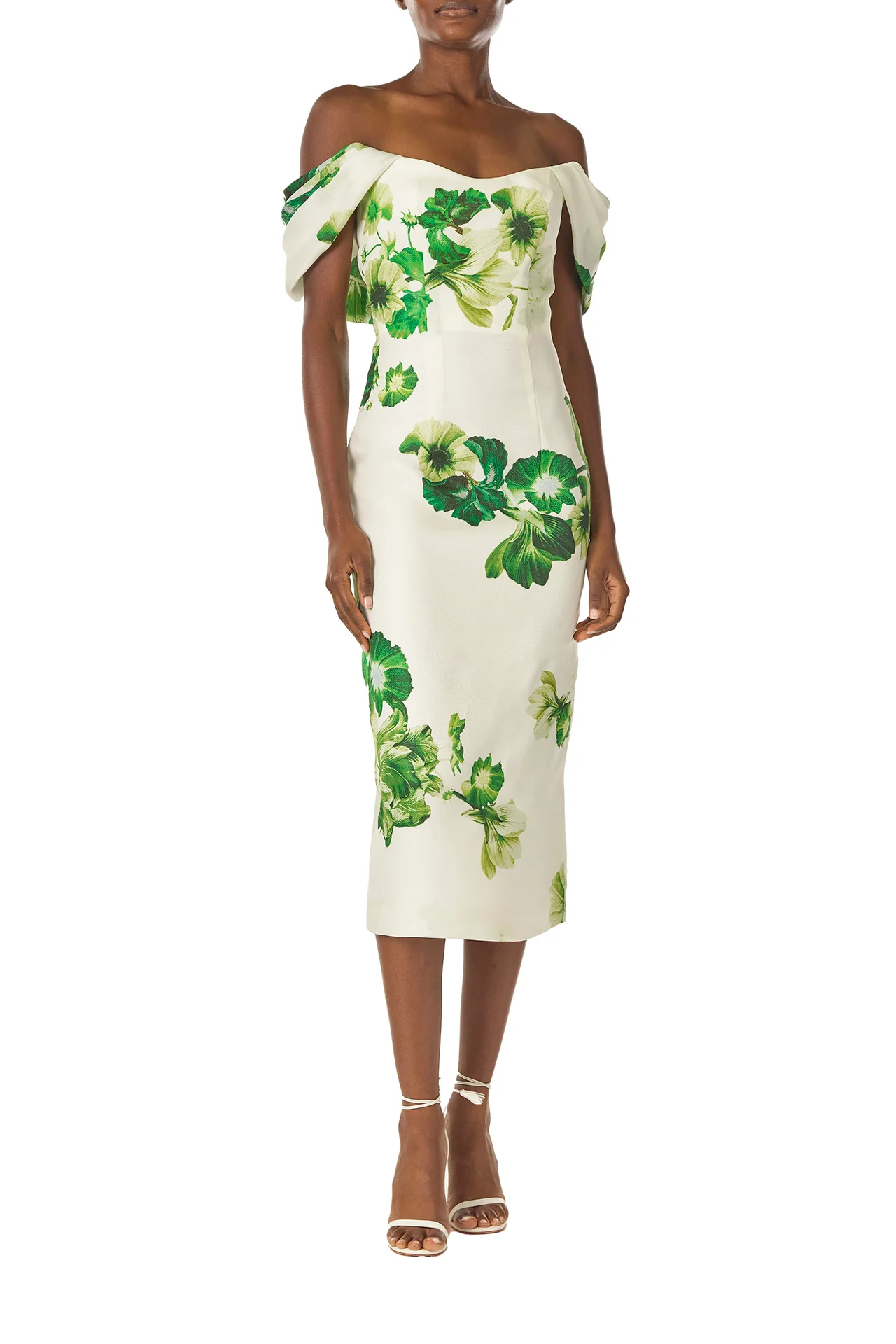 Off the Shoulder Floral Dress