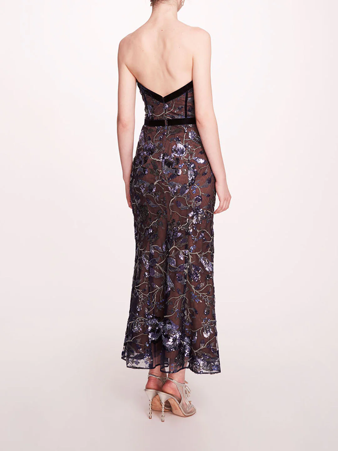 Climbing Vines Midi Dress