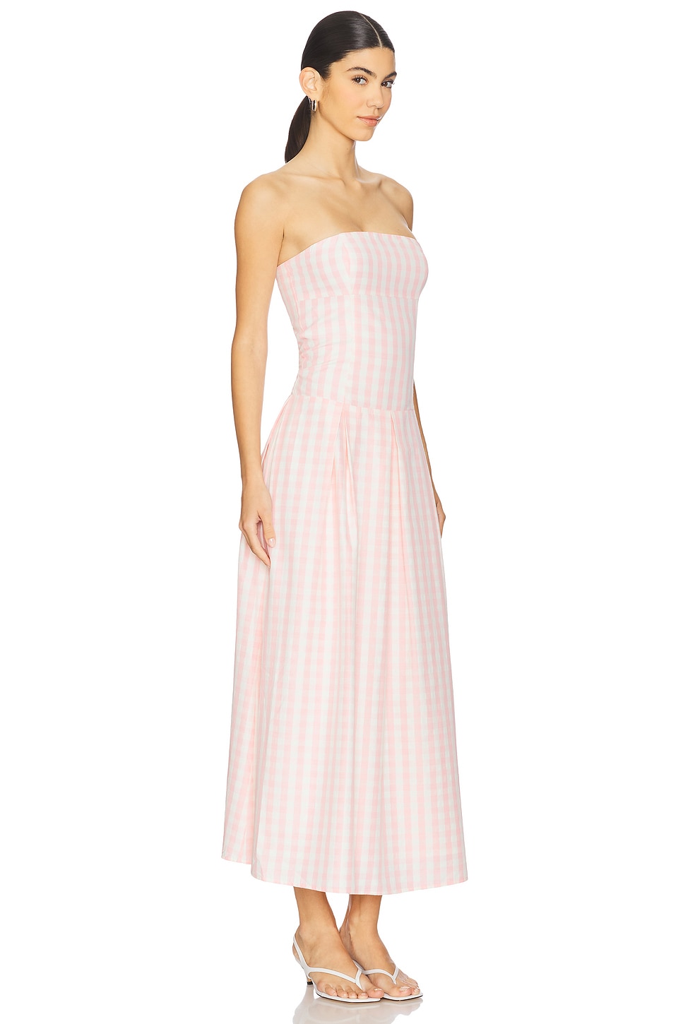 Adley Strapless Maxi Dress