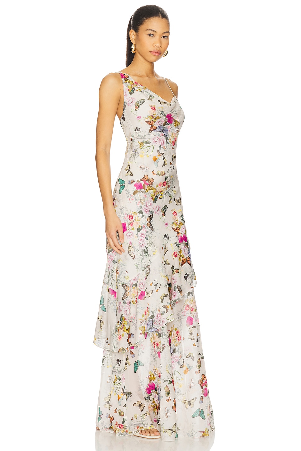 Viola Cowl Neck Gown
