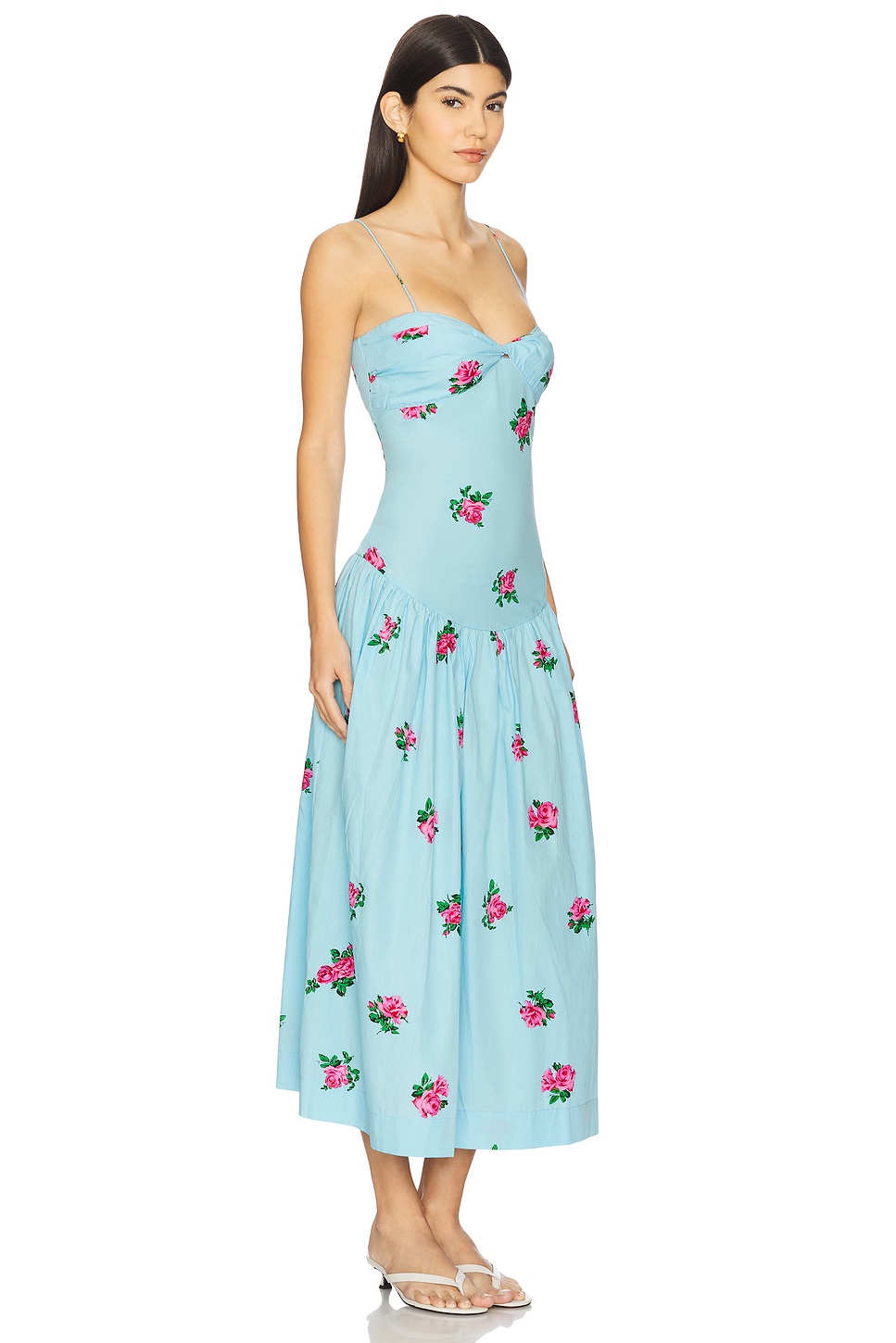 Fitted Midi Dress