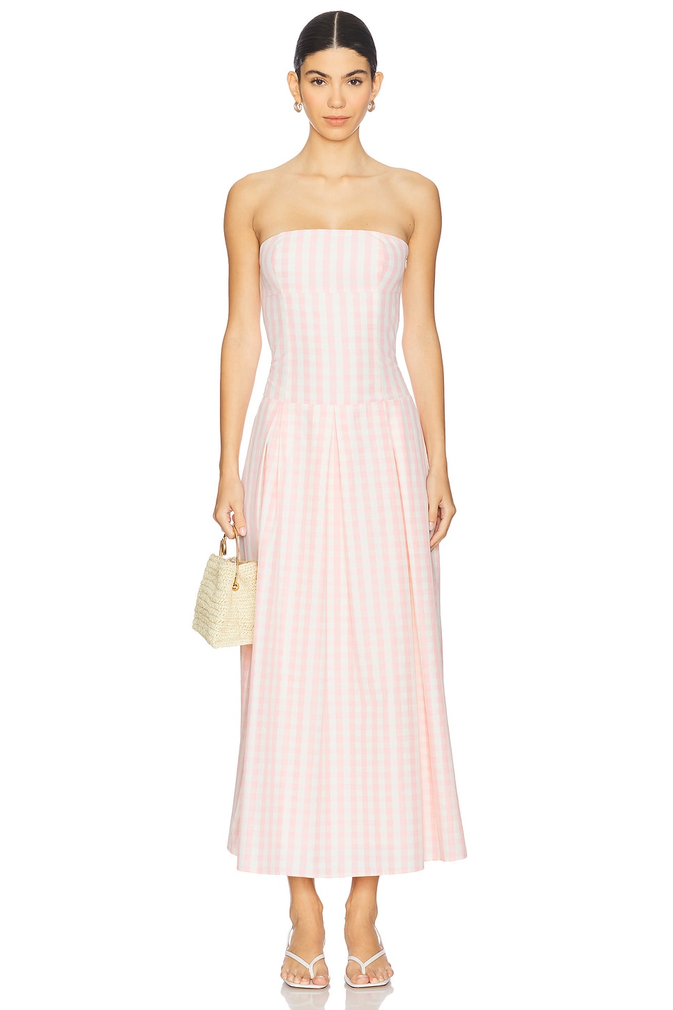 Adley Strapless Maxi Dress