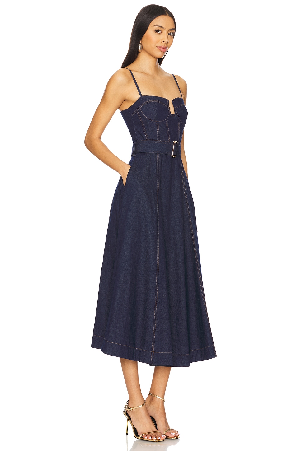 Maverick Denim Dress