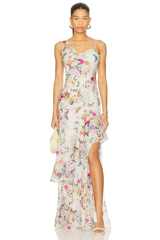 Viola Cowl Neck Gown