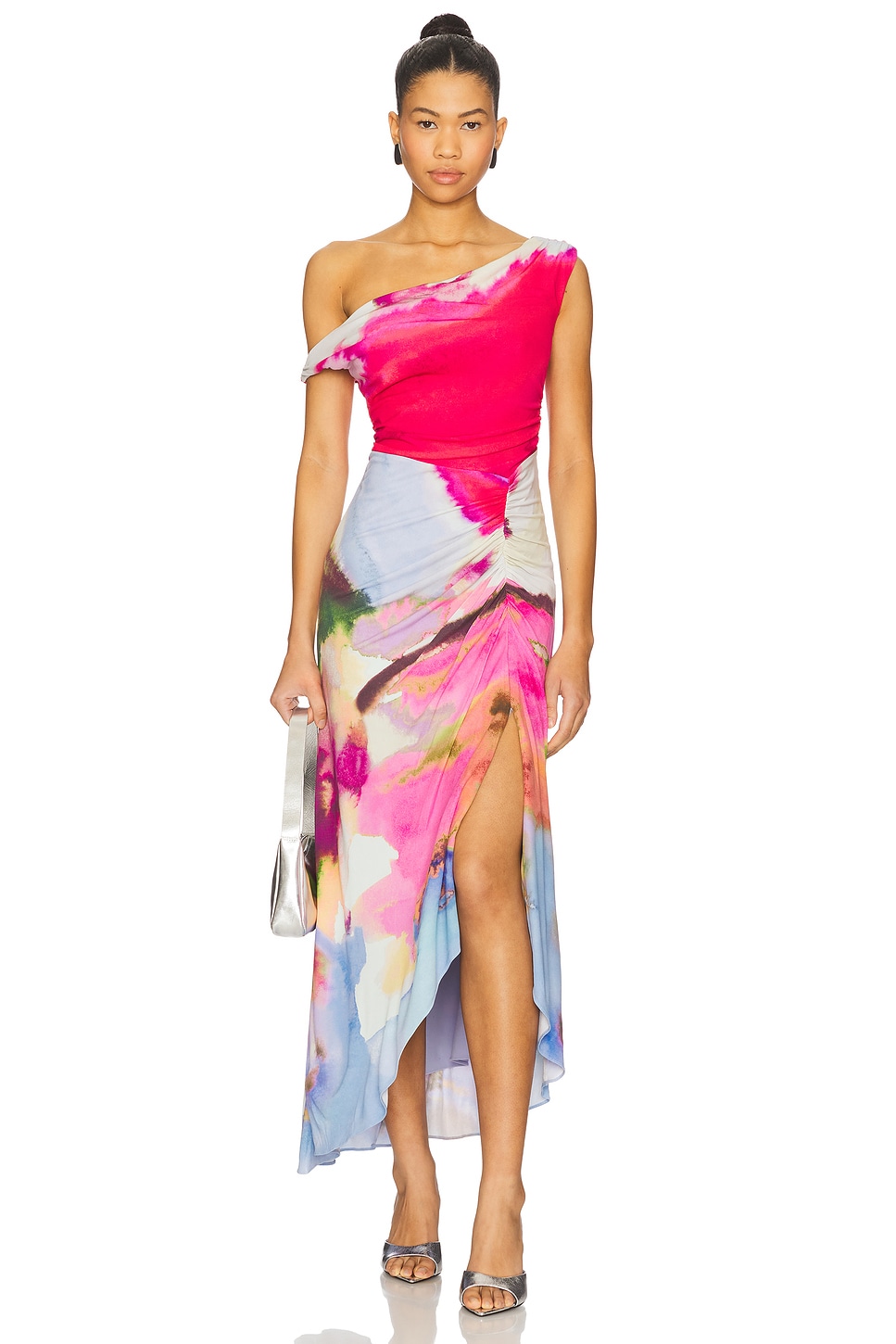 Ella Printed Jersey Dress