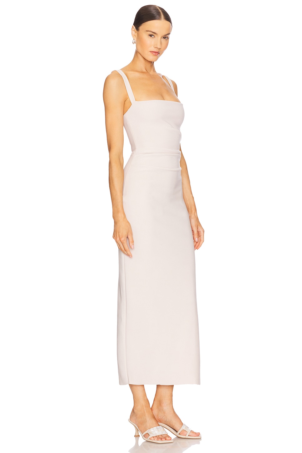 Leora Tuck Maxi Dress