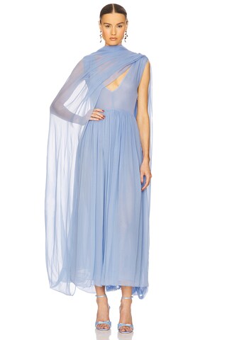 The Sabine Dress in Silk Chiffon