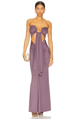 Rosy Maxi Dress