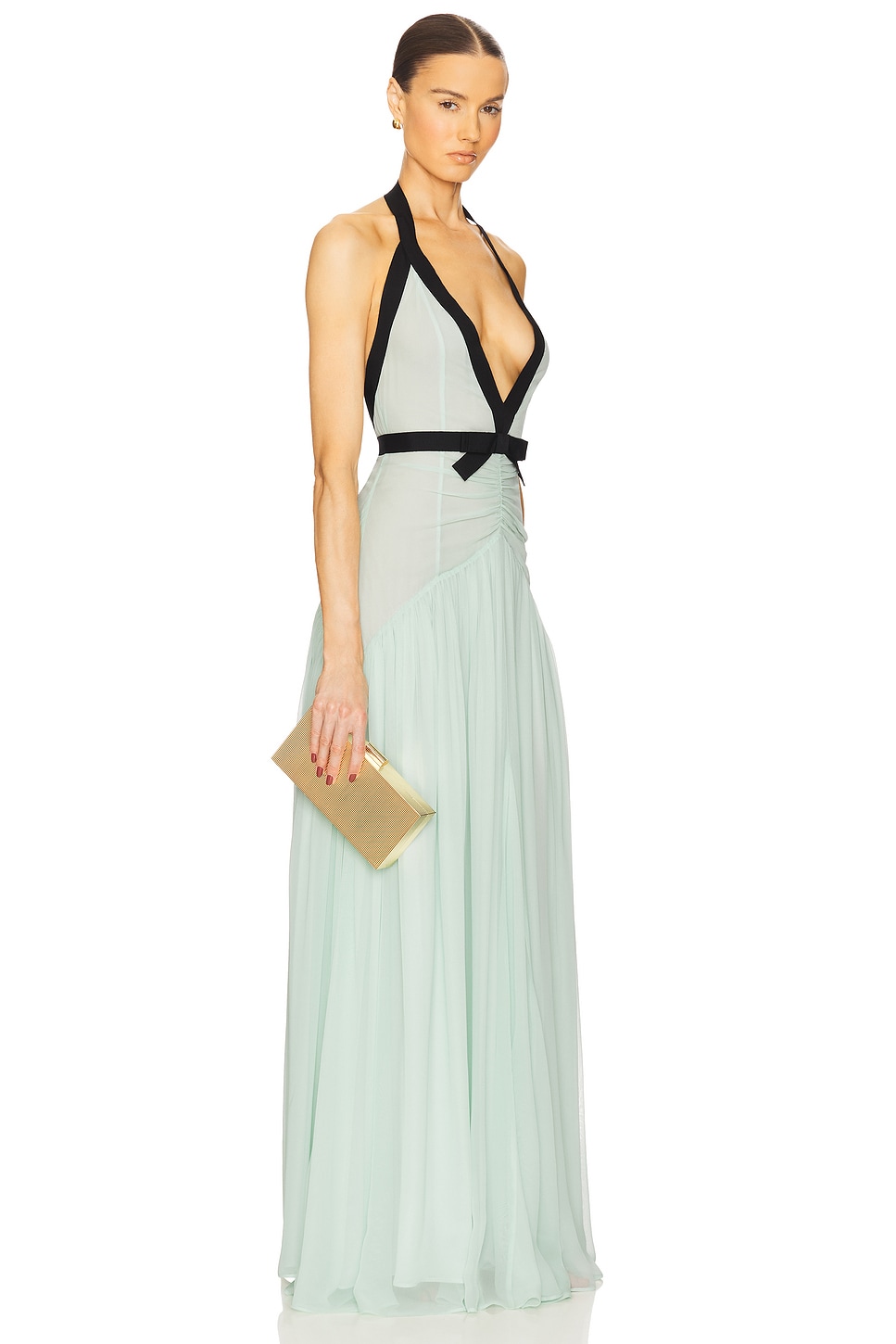 The Siren Dress in Silk Chiffon
