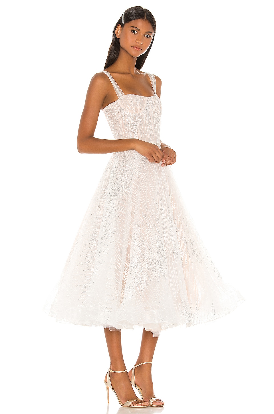 Mademoiselle Bridal Midi Dress