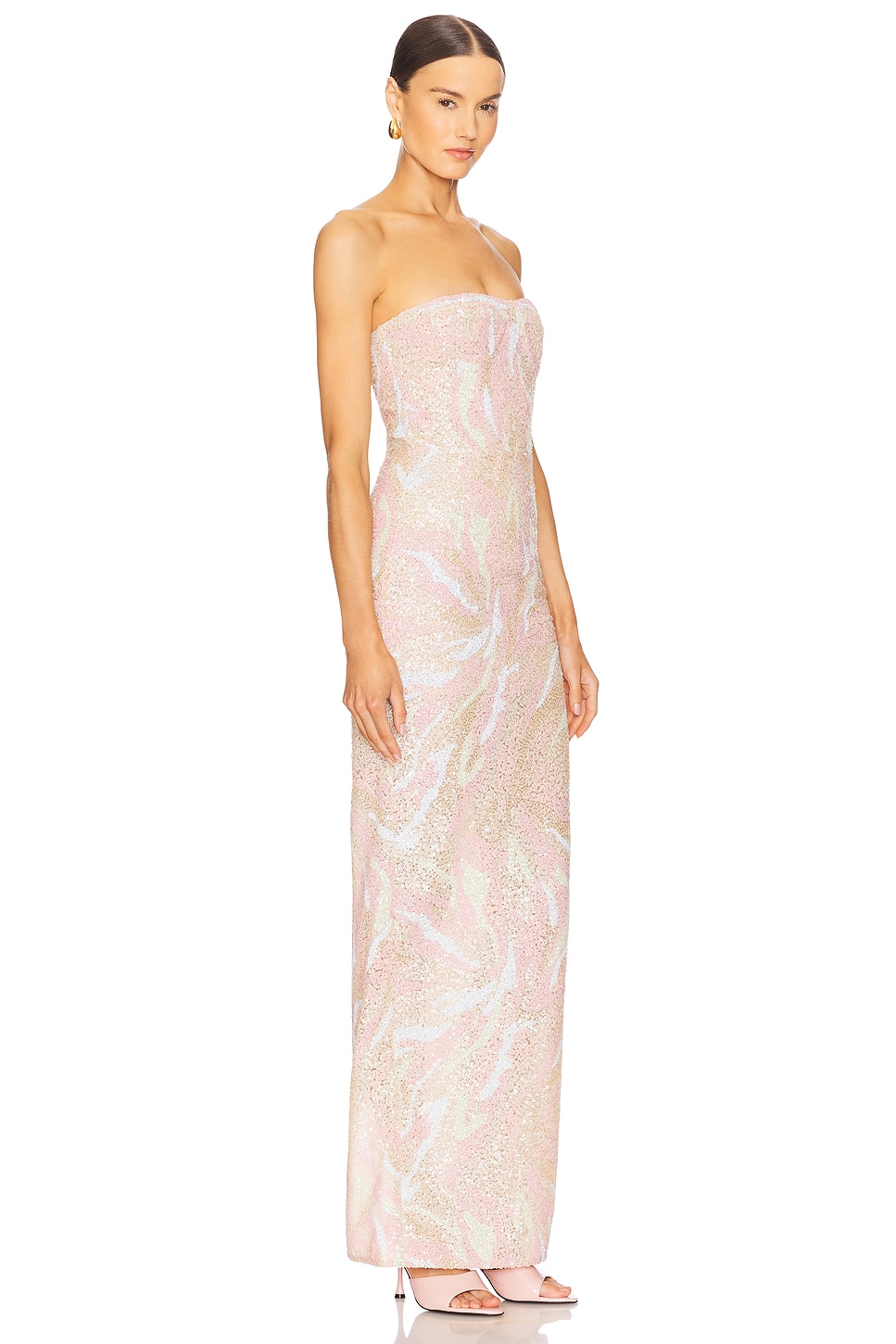 Dahlia Strapless Maxi Dress