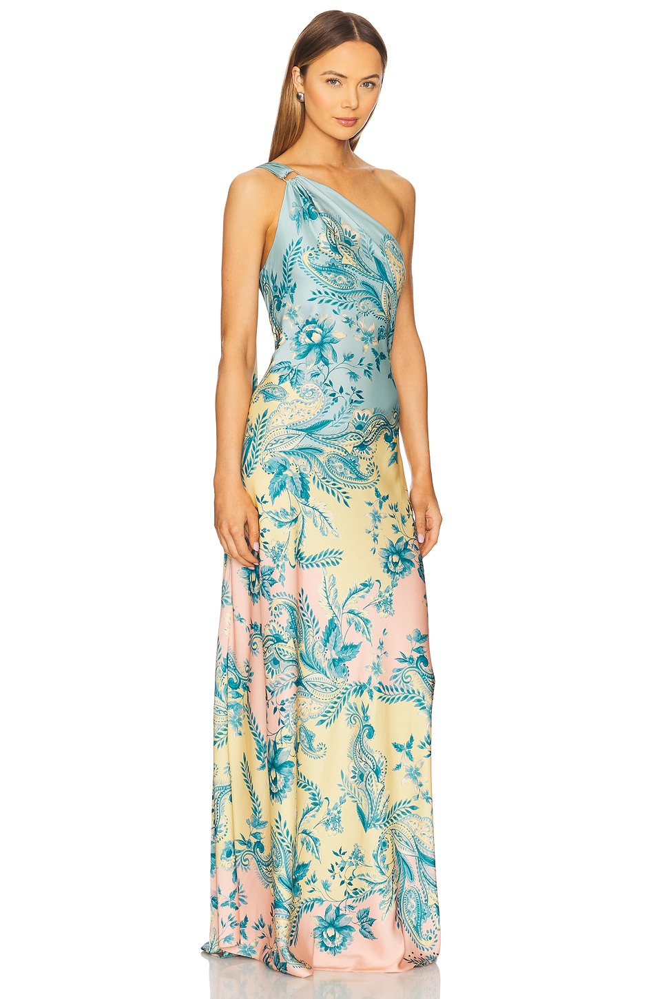 One Shoulder Long Dress