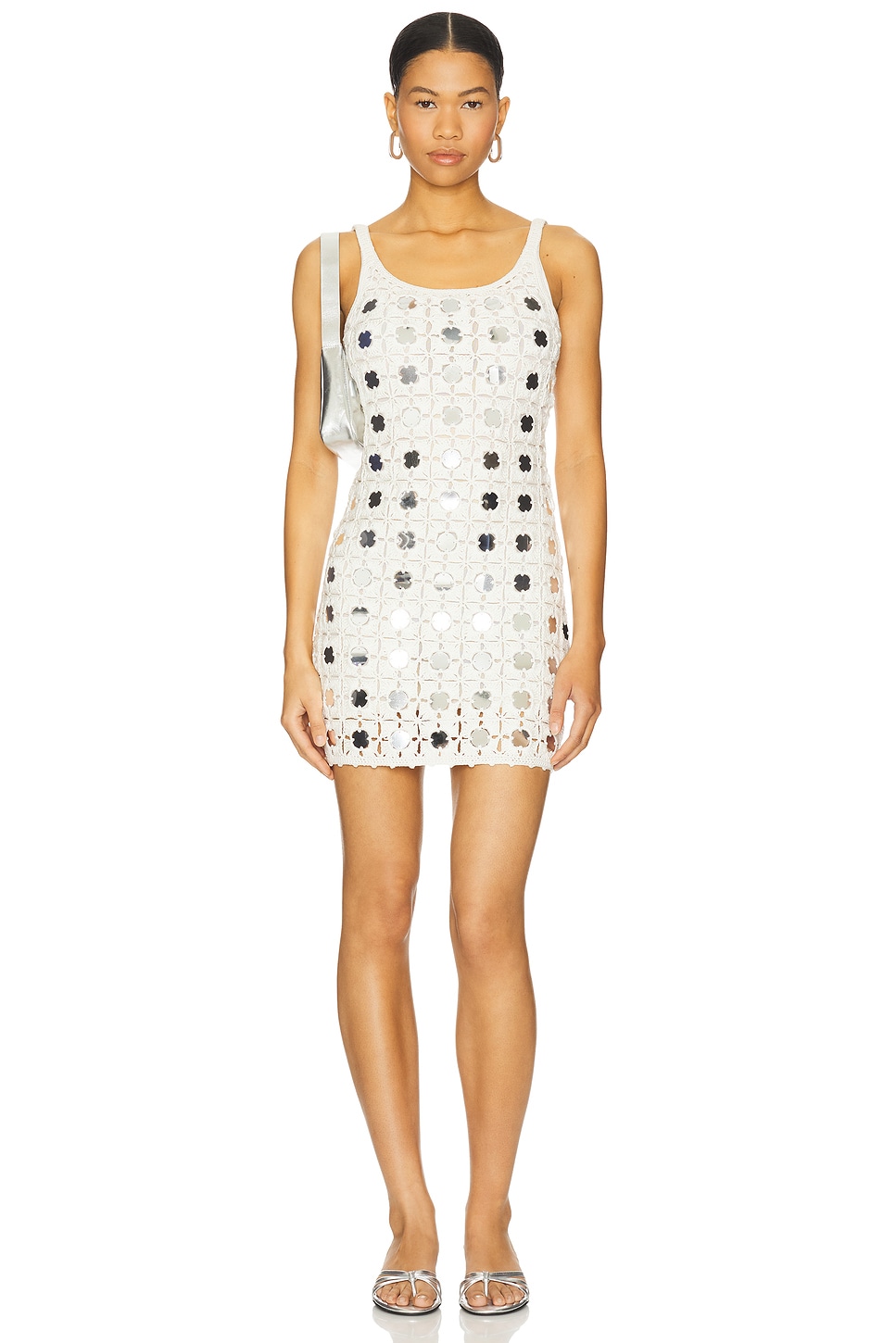 Gypset Crochet Mirrored Mini Dress