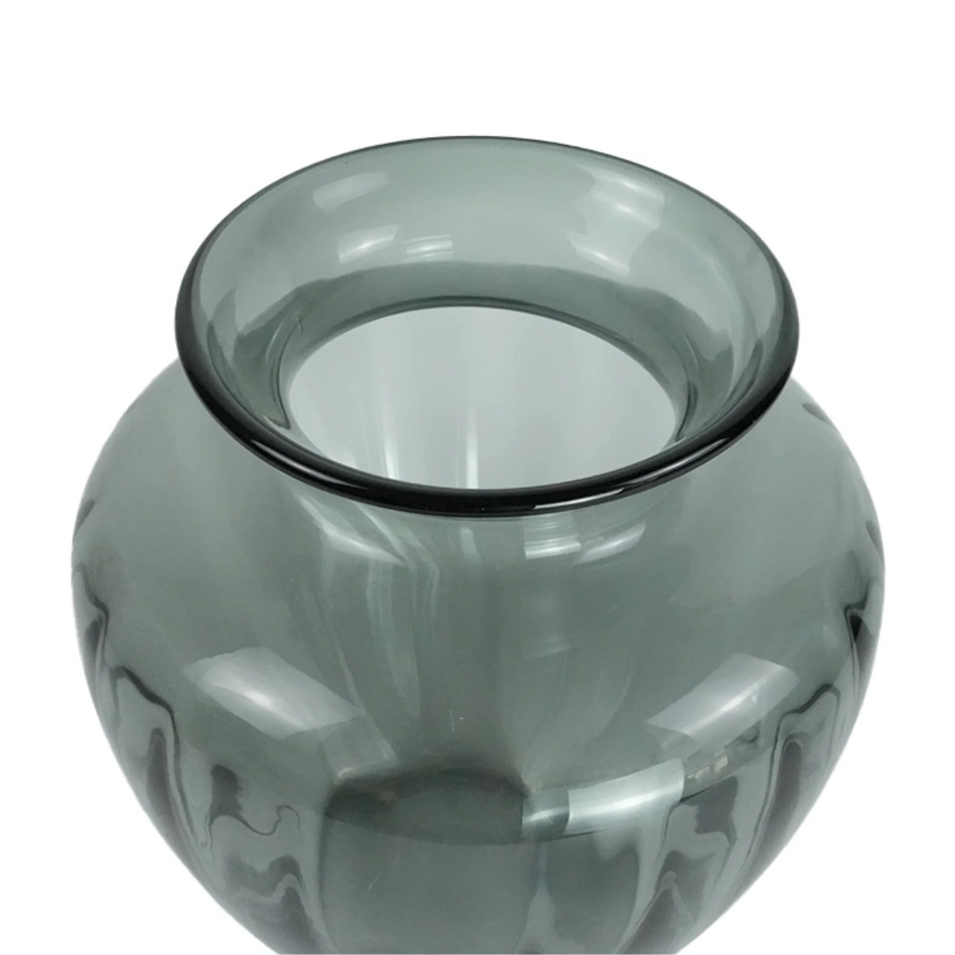 Bati Glasvase in Grau 27 cm