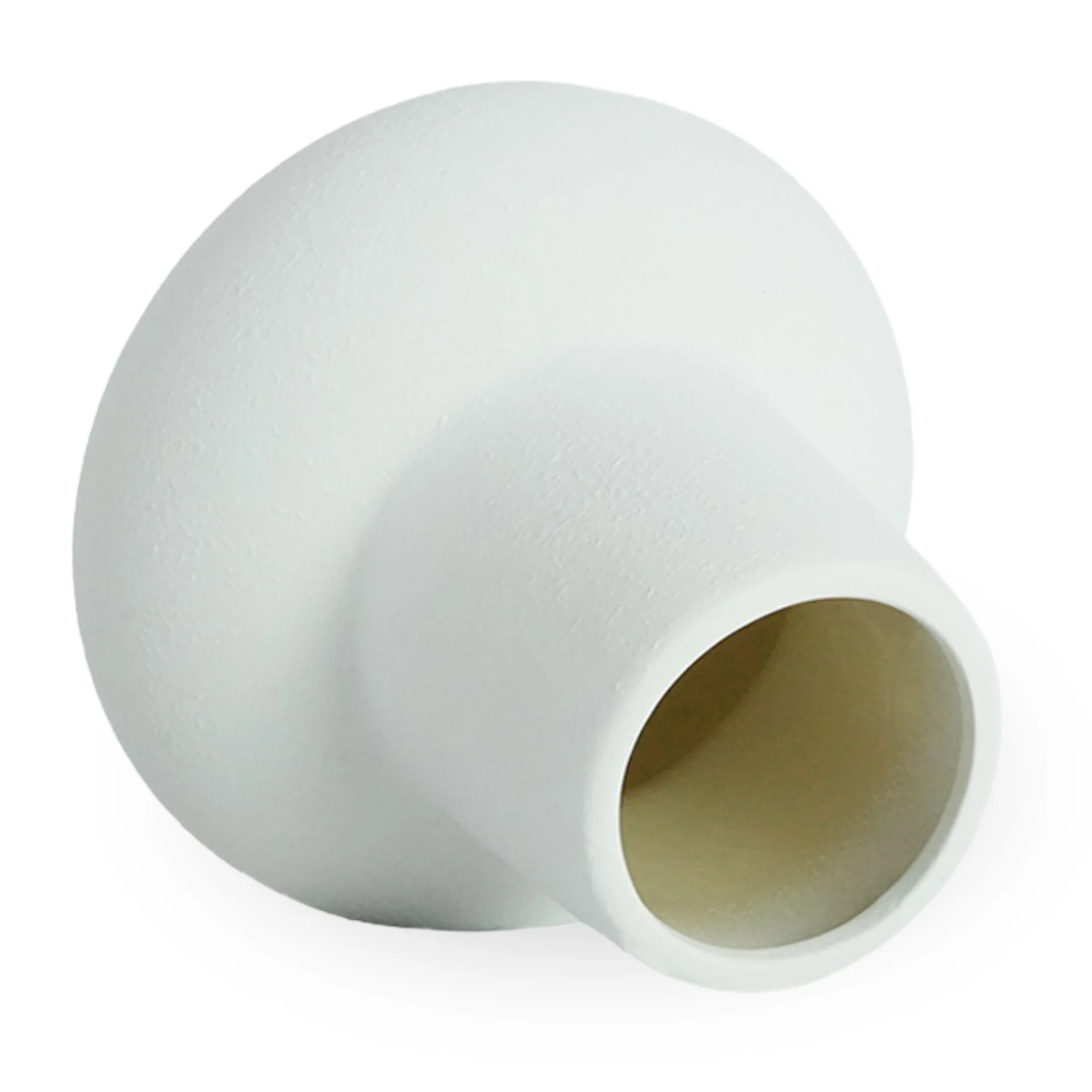 Birka Keramikvase weiß 15 cm