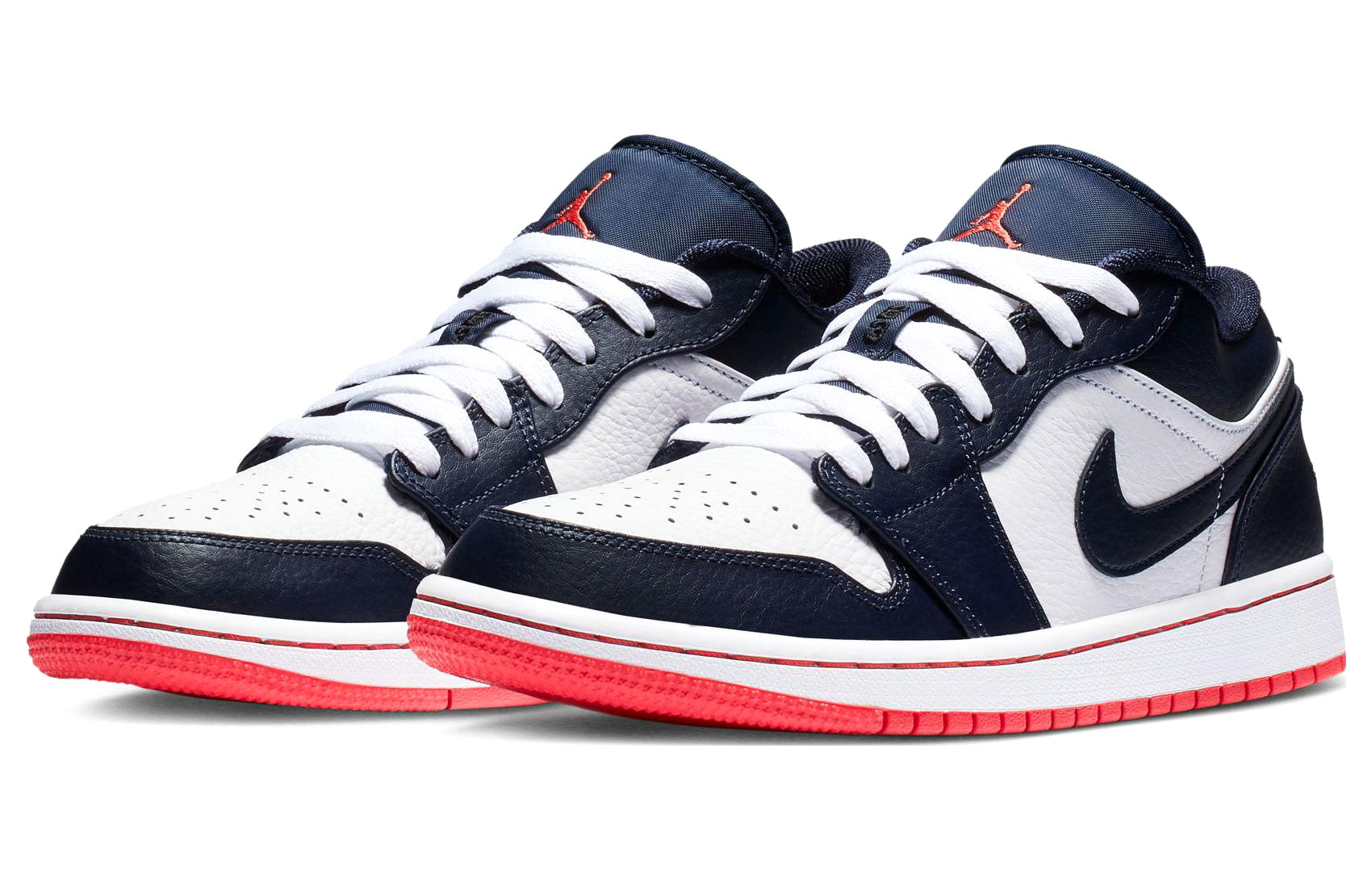 Air Jordan 1 Retro Low  Obsidian Ember Glow
