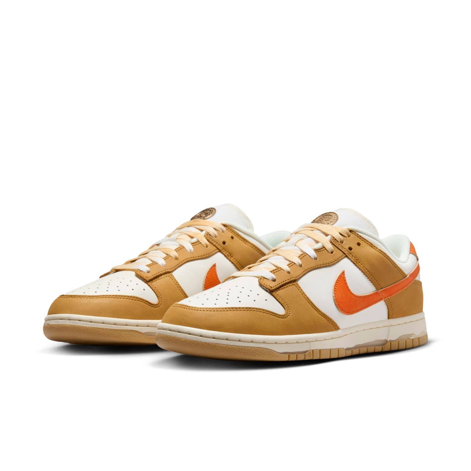 Nike Dunk Low Retro  Sail Safety Orange Wheat