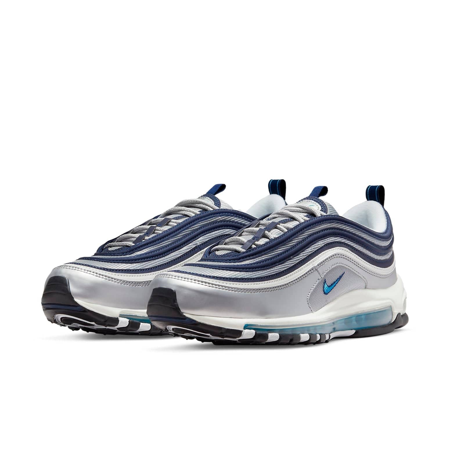 Nike Air Max 97 OG  Metallic Silver Chlorine Blue