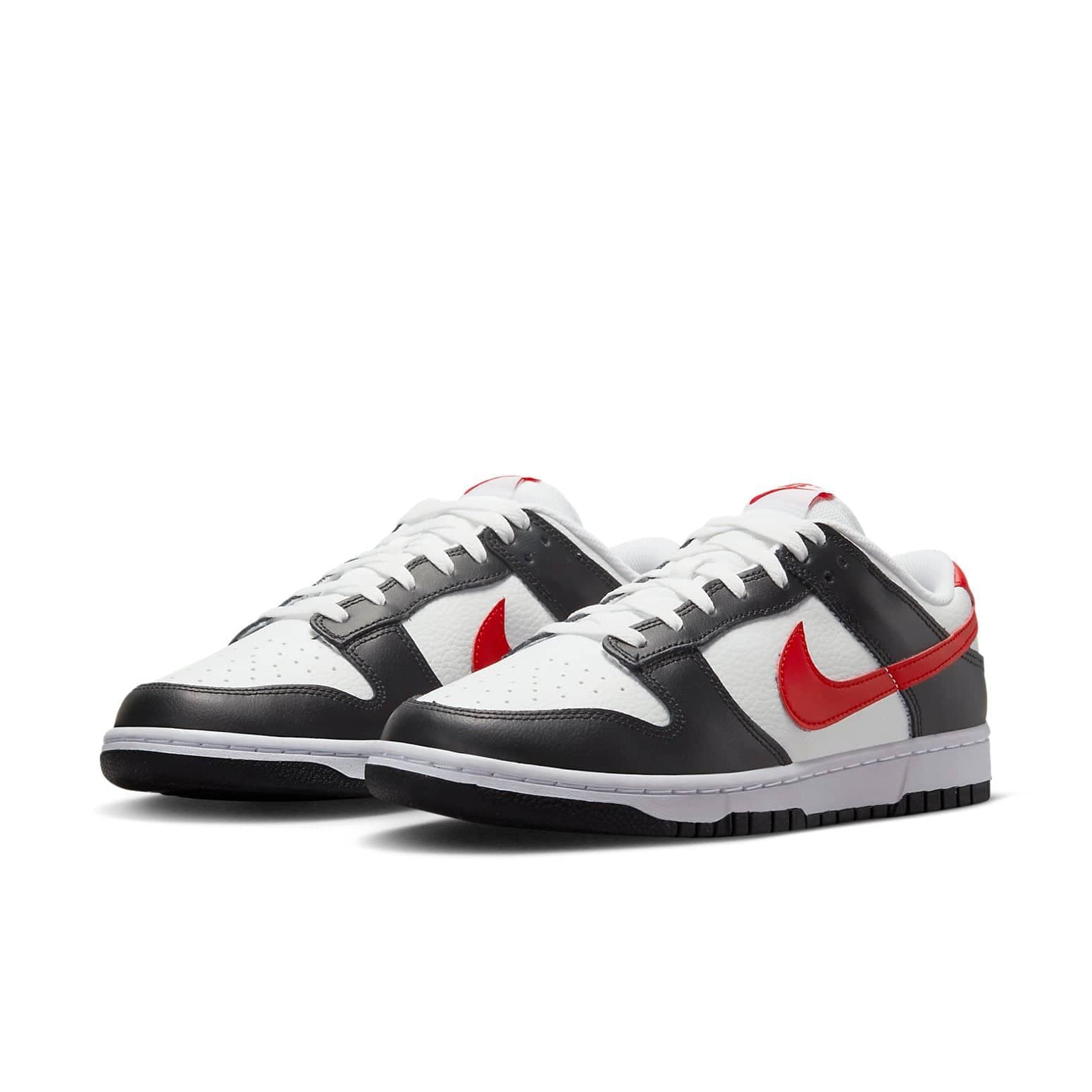 Nike Dunk Low  Red Swoosh Panda