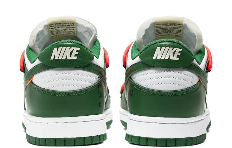 Nike x Off-White Dunk Low  Pine Green