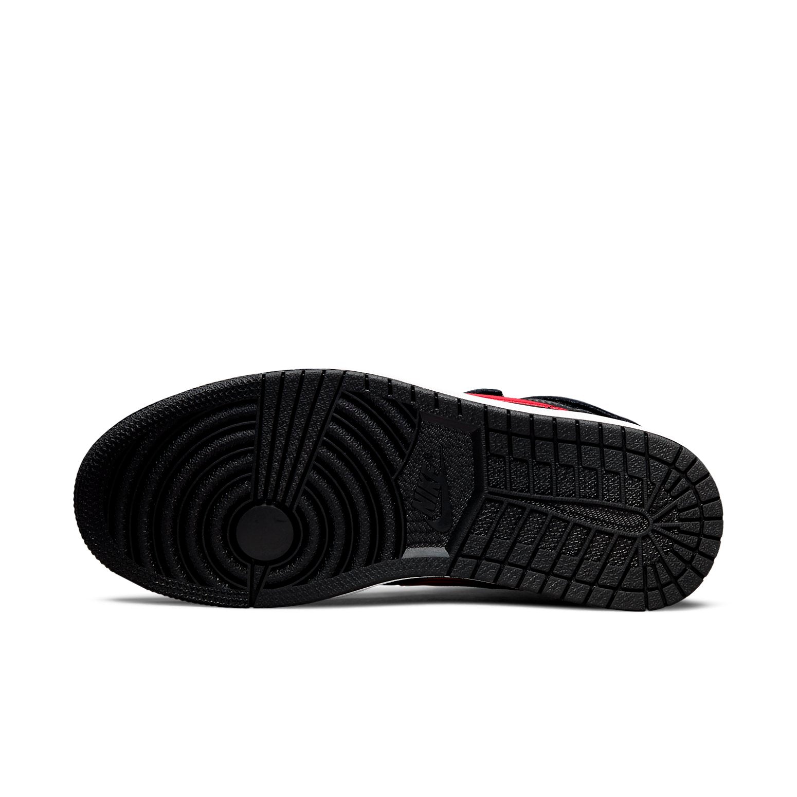 Air Jordan 1 High FlyEase  Smoke Grey Gym Red