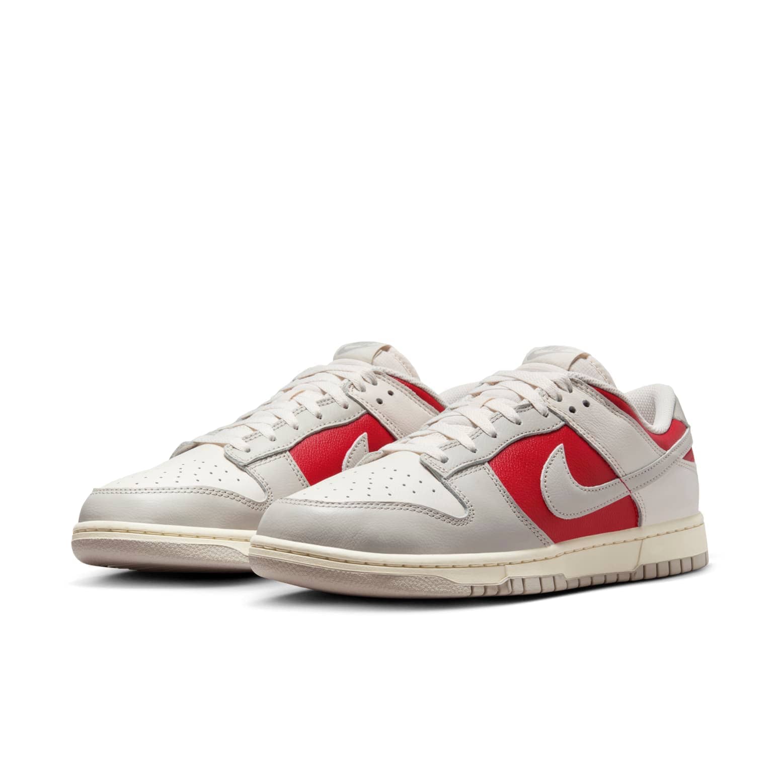 Nike Dunk Low Retro  Light Iron Ore Gym Red